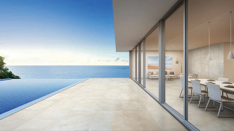 Brooklyn Cemento Sand Honed 24x48 Porcelain  Tile