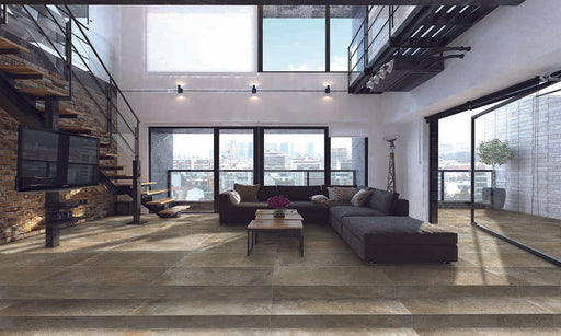 Brooklyn Cemento Toupe Honed 24x24 Porcelain  Tile