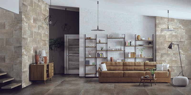 Brooklyn Cemento Toupe Honed 24x24 Porcelain  Tile