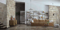 Brooklyn Cemento Toupe Textured 24x24 Porcelain  Tile