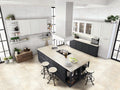 Brooklyn Cemento White Textured 24x48 Porcelain  Tile