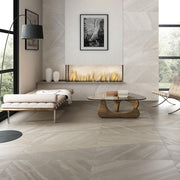 Burlingstone Taupe 20x40 Porcelain  Tile
