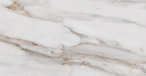 Calacata Gold 3x12 Porcelain Bullnose