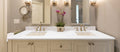 Calacatta Arno 112x26 2 cm Polished Quartz Prefab