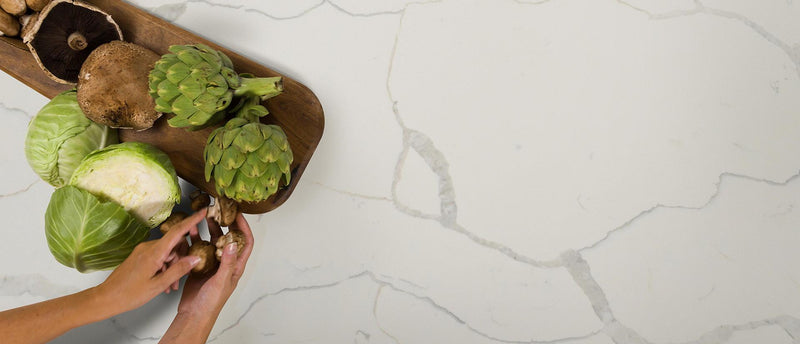 Calacatta Classique 108x42 2 cm Polished Quartz Prefab