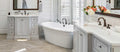 Calacatta Classique 108x42 2 cm Polished Quartz Prefab