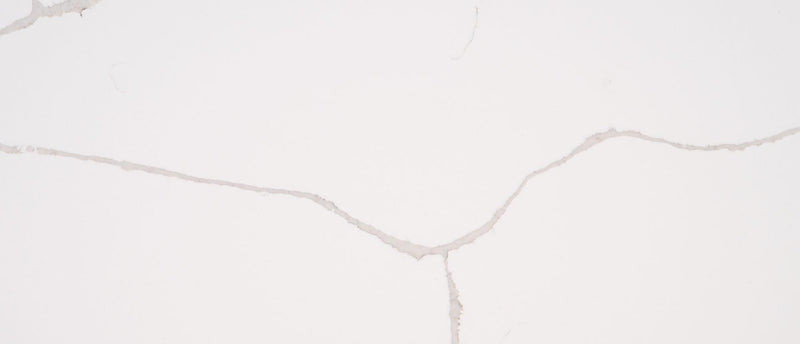 Calacatta Classique 112x26 2 cm Polished Quartz Prefab