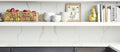 Calacatta Classique 112x26 2 cm Polished Quartz Prefab