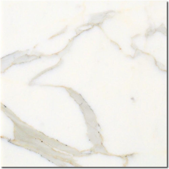 Calacatta Gold Marble Tile 18x18 Honed