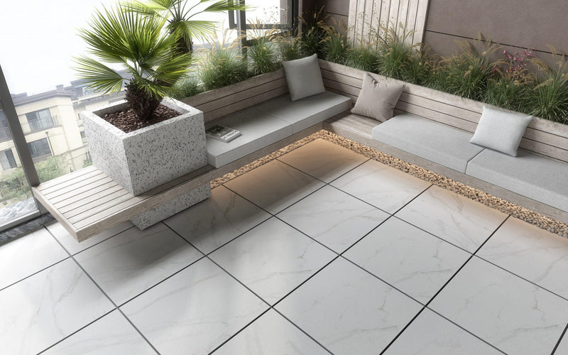 Calacatta Gold Natural 24x24 Porcelain  Paver