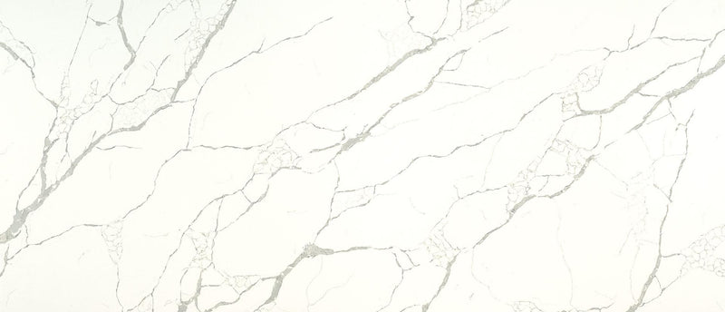 Calacatta Laza 108x42 2 cm Polished Quartz Prefab