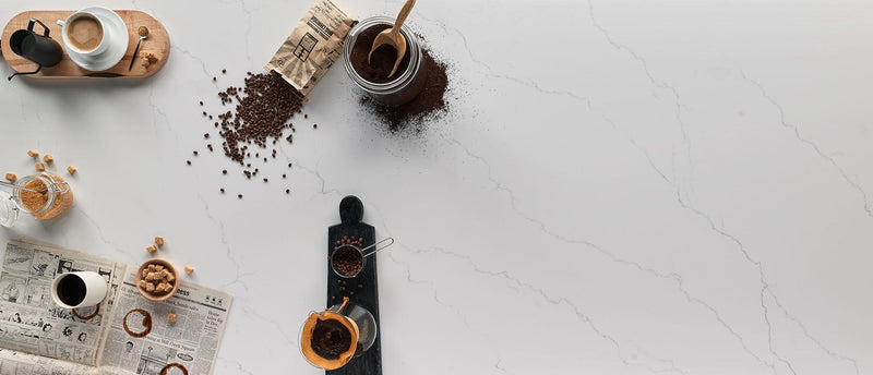 Calacatta Miraggio 126x63 3 cm Polished Quartz Slab