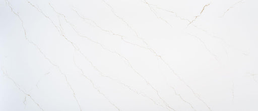 Calacatta Miraggio Gold 126x63 2 cm Polished Quartz Slab