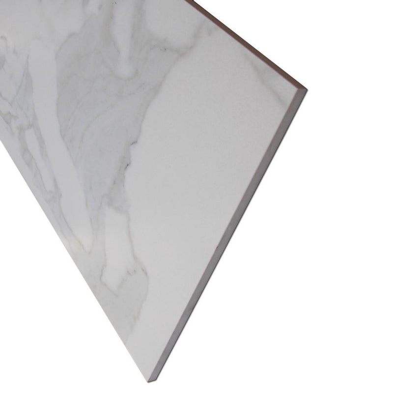 Calacatta Satin 12x24 Porcelain  Tile