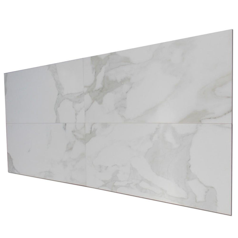 Calacatta Satin 12x24 Porcelain  Tile