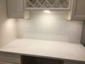 Calacatta Vicenza 112x26 2 cm Polished Quartz Prefab
