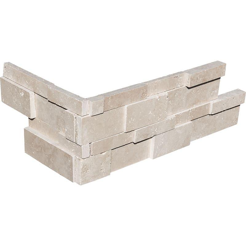 Capri Limestone Ledger Corner 6x24