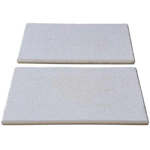 Cardinal Beige Limestone Coping 12x24 Tumbled Bullnose  3 cm