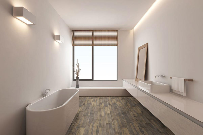 Carolina Timber Saddle Matte 6x24 Porcelain  Tile