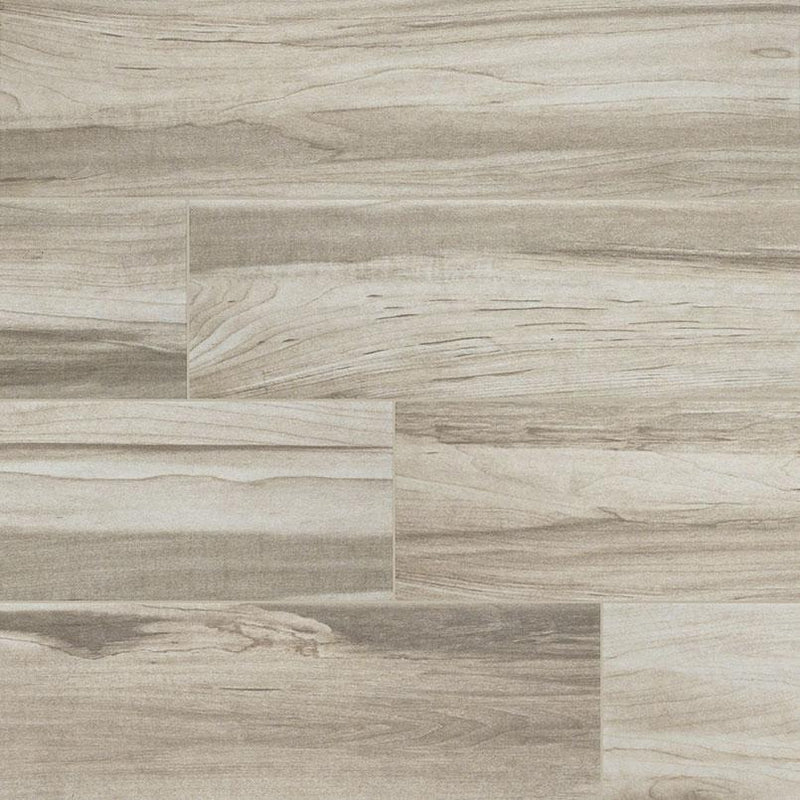 Carolina Timber White Matte 6x24 Porcelain  Tile