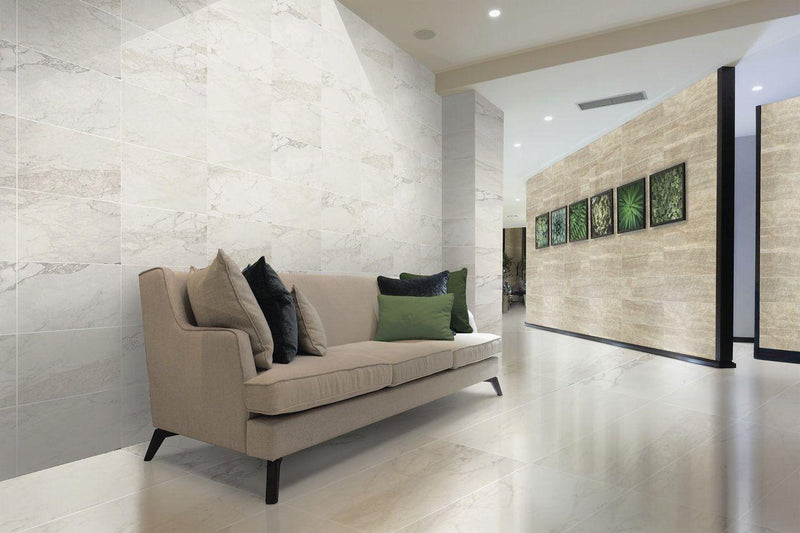 Carrara Select 2.0 Calacatta Renoire Matte 12x24 Porcelain  Tile