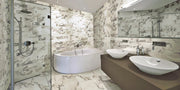 Carrara Select Arabescato Honed 24x48 Porcelain  Tile