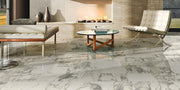 Carrara Select Arabescato Honed 24x48 Porcelain  Tile