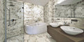 Carrara Select Arabescato Polished 4x12 Porcelain  Tile