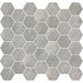 Carrara Select Blu 2x2 Hexagon Polished Porcelain  Mosaic