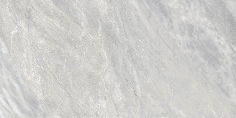 Carrara Select Blu Polished 4x24 Porcelain Bullnose