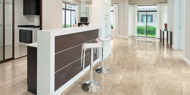 Carrara Select Paonazzo Honed 24x48 Porcelain  Tile