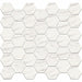Carrara Select Venato 2x2 Hexagon Honed Porcelain  Mosaic