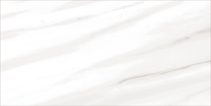 Carrara Select Venato Polished 4x24 Porcelain Bullnose