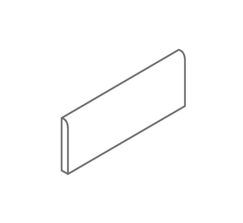 Carrara Select Venato Polished 4x24 Porcelain Bullnose