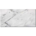 Carrara White Marble Tile 12x24 Honed