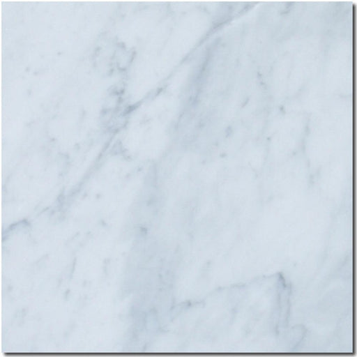 Carrara White Marble Tile 18x18 Polished