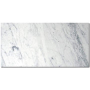 Carrara White Marble Tile 3x6 Polished