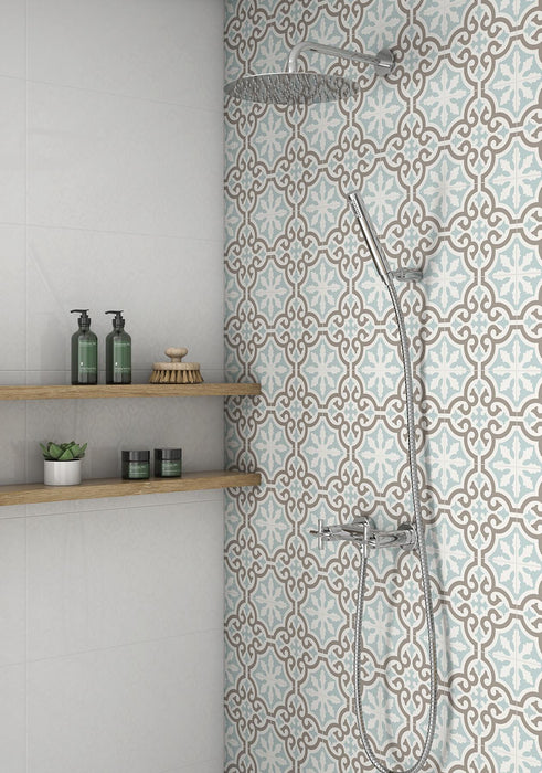 Casablanca Aqua Matte 8x8 Gres Stoneware  Tile