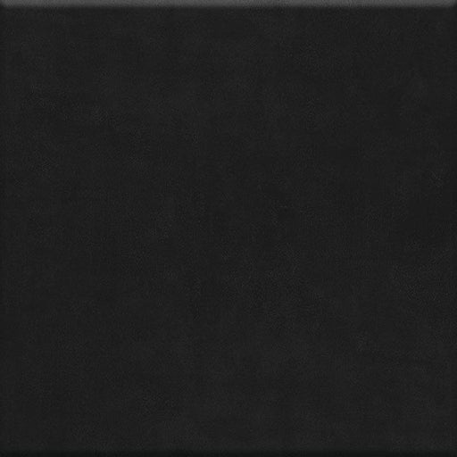 Casablanca Solid Black Matte 8x8 Gres Stoneware  Tile