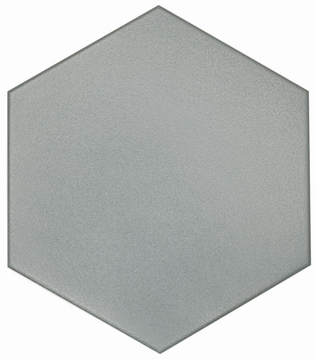Casablanca Solid Gray Matte 8x9 Gres Stoneware  Tile