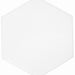 Casablanca Solid White Matte 8x9 Gres Stoneware  Tile