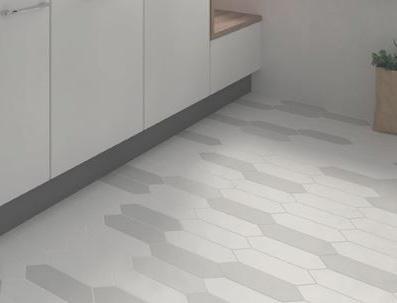 Castillo White Matte 4x12 Porcelain  Tile