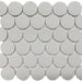 Cc Mosaics Plus White 2x2  Glossy Porcelain  Mosaic