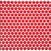 Cc Mosaics Red Pepper Pennyround Glossy Porcelain  Mosaic