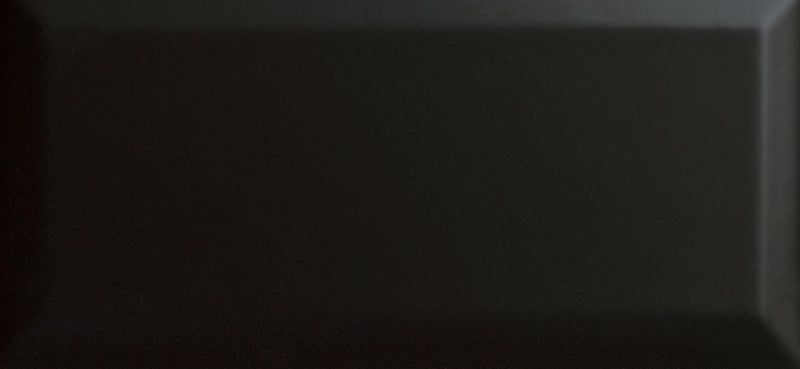 Cc Textures Black Glossy 3x6 Ceramic  Tile