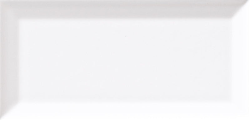 Cc Textures White Ice Glossy 4-1/4x10 Ceramic  Tile