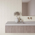 Celeste Myra Beige Basalt Leaf Honed Marble  Mosaic