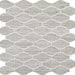 Chenille White 3x1-1/2 Marquise Polished Limestone  Mosaic