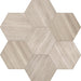 Chenille White Limestone Tile 18x20-3/4 Honed   3/8 inch