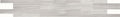 Chenille White Limestone Tile 6x36 Polished   3/8 inch